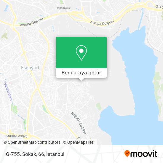 G-755. Sokak, 66 harita
