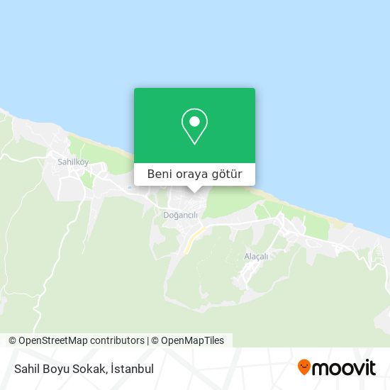 Sahil Boyu Sokak harita