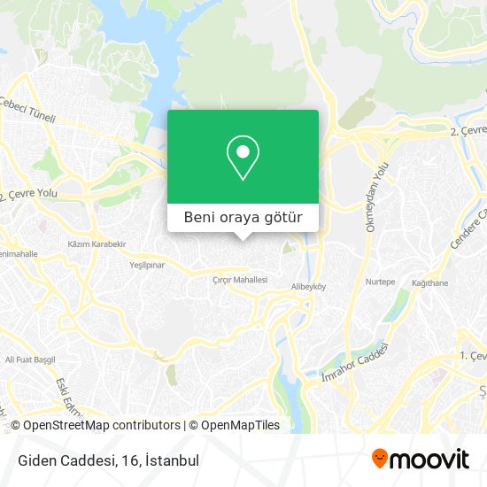 Giden Caddesi, 16 harita