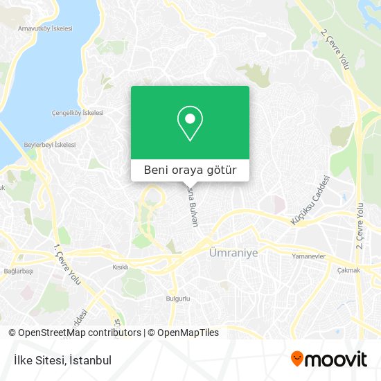 İlke Sitesi harita