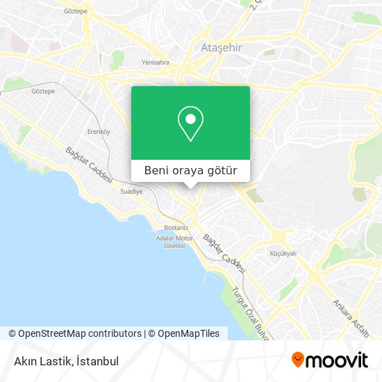 Akın Lastik harita