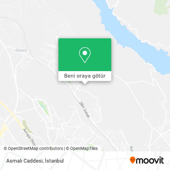 Asmalı Caddesi harita
