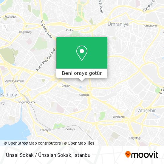 Ünsal Sokak / Ünsalan Sokak harita