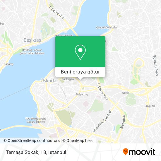 Temaşa Sokak, 18 harita