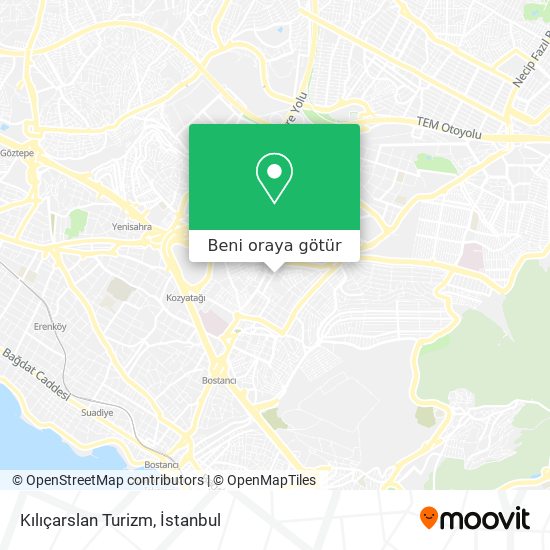 Kılıçarslan Turizm harita