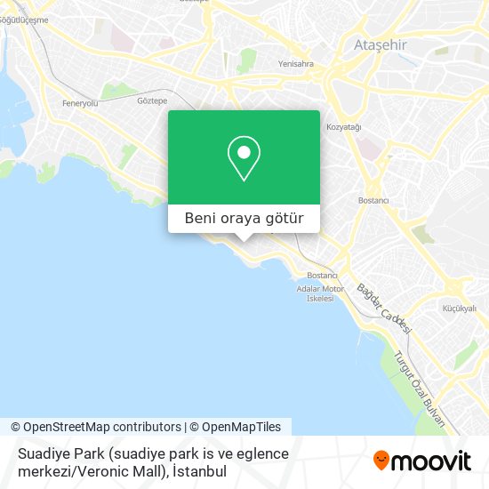 Suadiye Park (suadiye park is ve eglence merkezi / Veronic Mall) harita