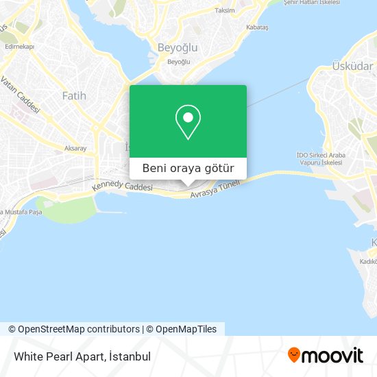 White Pearl Apart harita