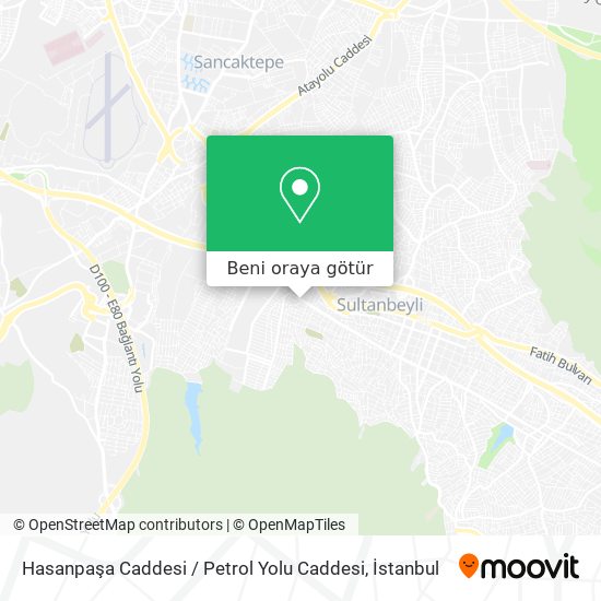 Hasanpaşa Caddesi / Petrol Yolu Caddesi harita