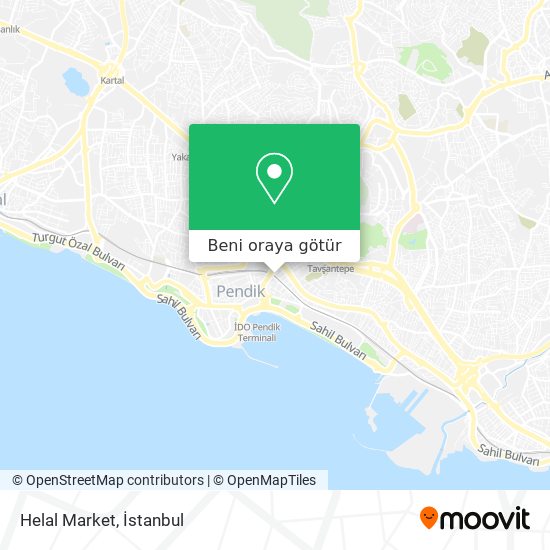 Helal Market harita