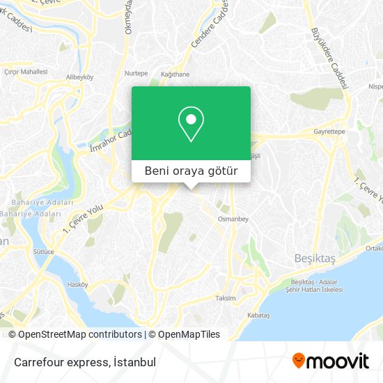 Carrefour express harita