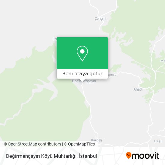 Değirmençayırı Köyü Muhtarlığı harita