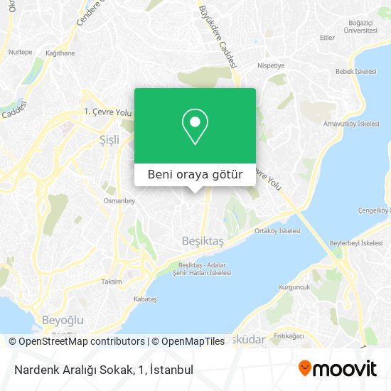 Nardenk Aralığı Sokak, 1 harita