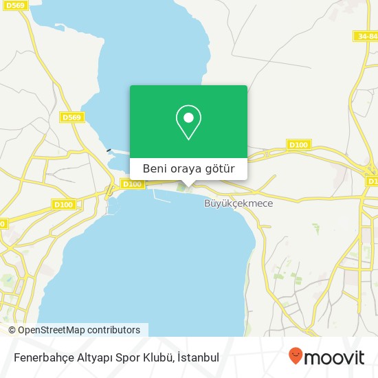 Fenerbahçe Altyapı Spor Klubü harita