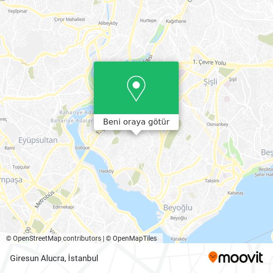 Giresun Alucra harita