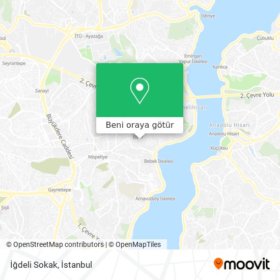 İğdeli Sokak harita