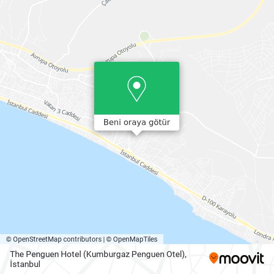 The Penguen Hotel (Kumburgaz Penguen Otel) harita