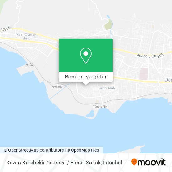 Kazım Karabekir Caddesi / Elmalı Sokak harita