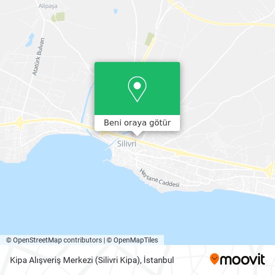 Kipa Alışveriş Merkezi (Silivri Kipa) harita
