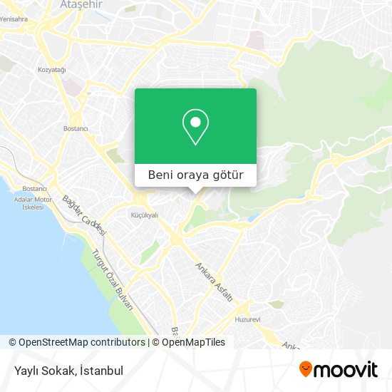 Yaylı Sokak harita