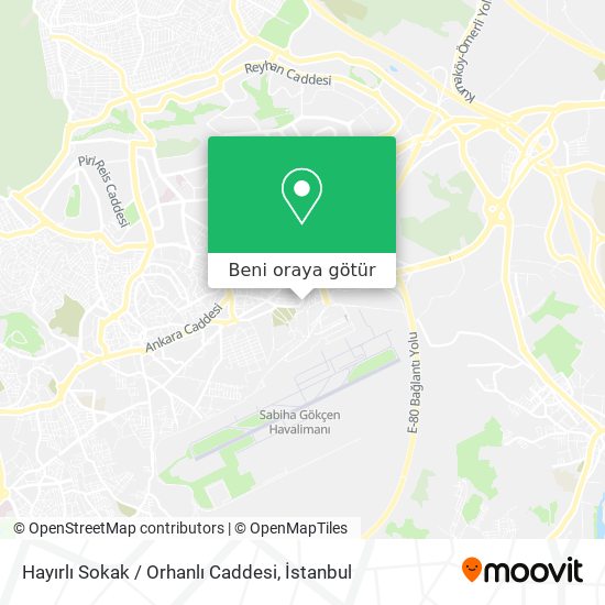Hayırlı Sokak / Orhanlı Caddesi harita