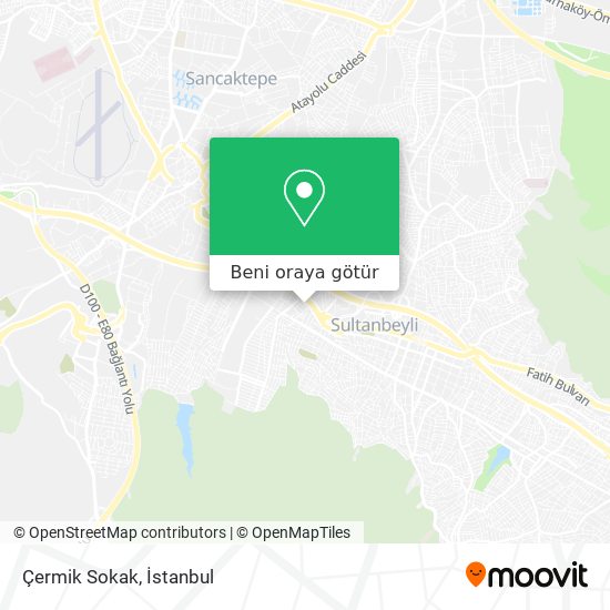 Çermik Sokak harita