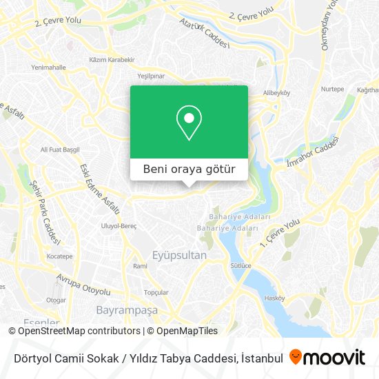 Dörtyol Camii Sokak / Yıldız Tabya Caddesi harita