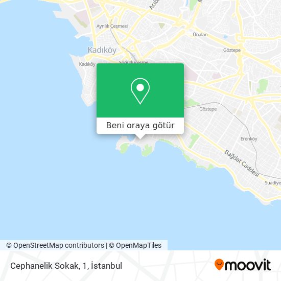 Cephanelik Sokak, 1 harita