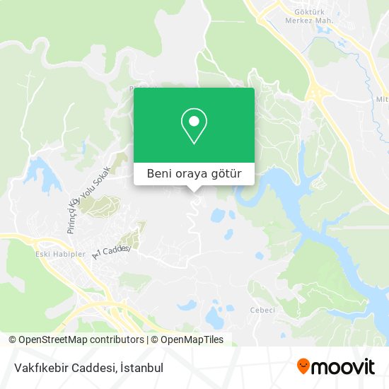Vakfıkebir Caddesi harita