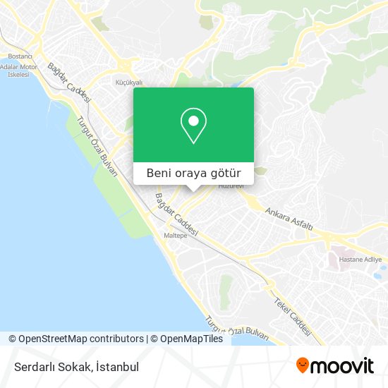 Serdarlı Sokak harita