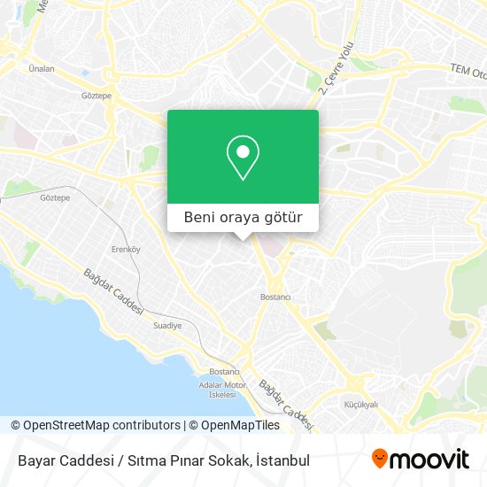 Bayar Caddesi / Sıtma Pınar Sokak harita