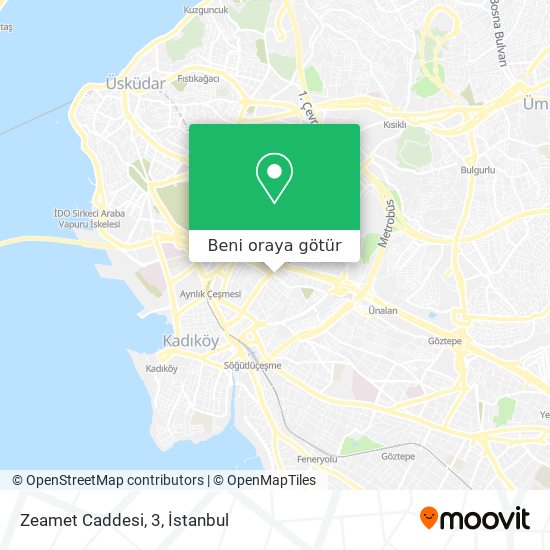 Zeamet Caddesi, 3 harita