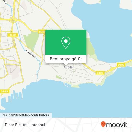 Pınar Elektrik harita