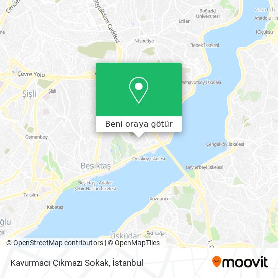 Kavurmacı Çıkmazı Sokak harita