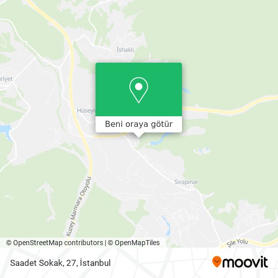 Saadet Sokak, 27 harita