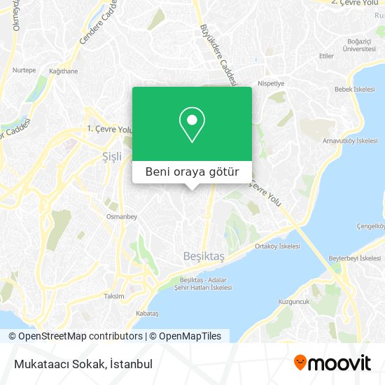 Mukataacı Sokak harita