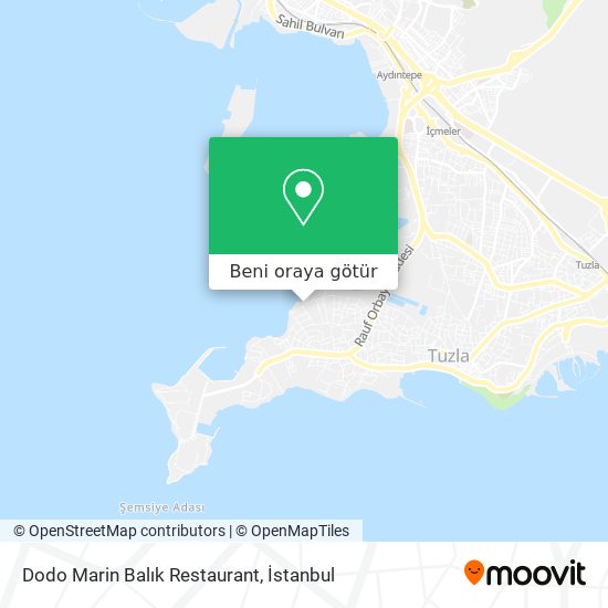 Dodo Marin Balık Restaurant harita