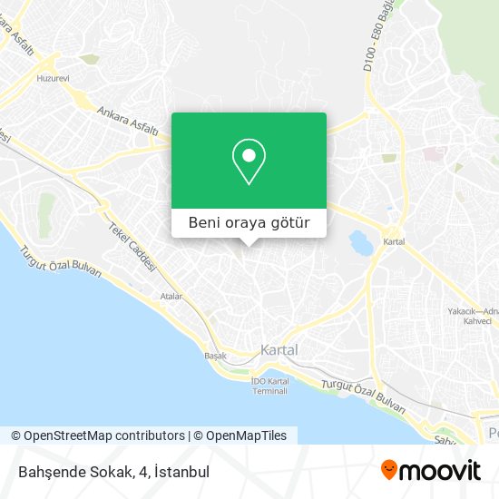 Bahşende Sokak, 4 harita
