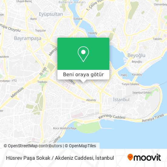 Hüsrev Paşa Sokak / Akdeniz Caddesi harita