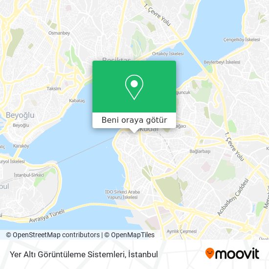 Yer Altı Görüntüleme Sistemleri harita
