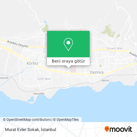 Murat Evler Sokak harita