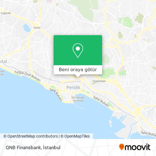 QNB Finansbank harita