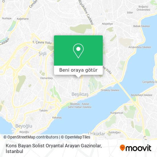 Kons Bayan Solist Oryantal Arayan Gazinolar harita