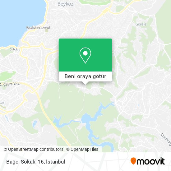 Bağcı Sokak, 16 harita