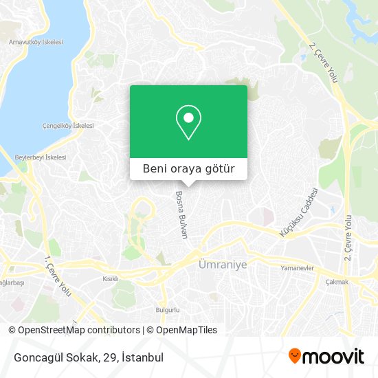 Goncagül Sokak, 29 harita