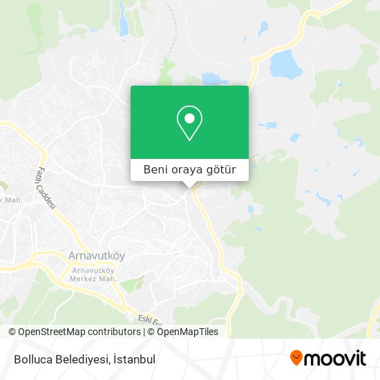 Bolluca Belediyesi harita