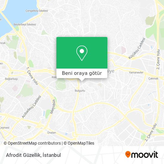 Afrodit Güzellik harita