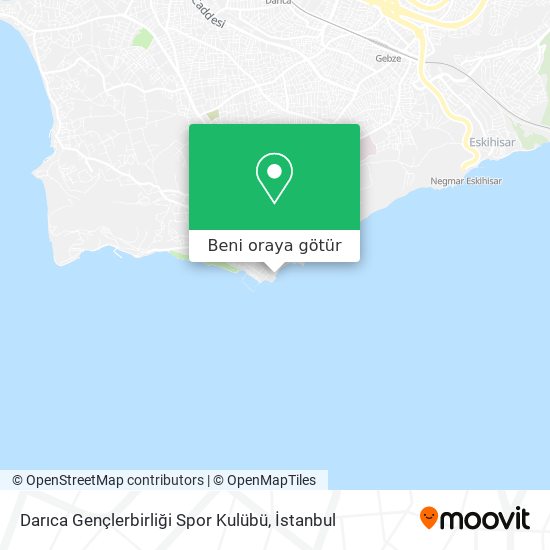 Darıca Gençlerbirliği Spor Kulübü harita