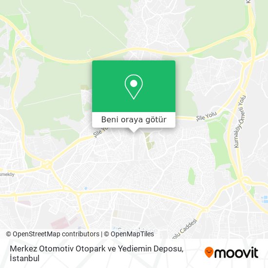 Merkez Otomotiv Otopark ve Yediemin Deposu harita