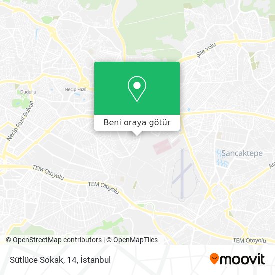 Sütlüce Sokak, 14 harita