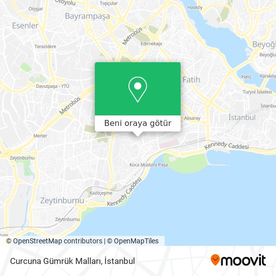 Curcuna Gümrük Malları harita